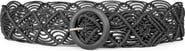 Linea Pelle Macrame Braided Belt