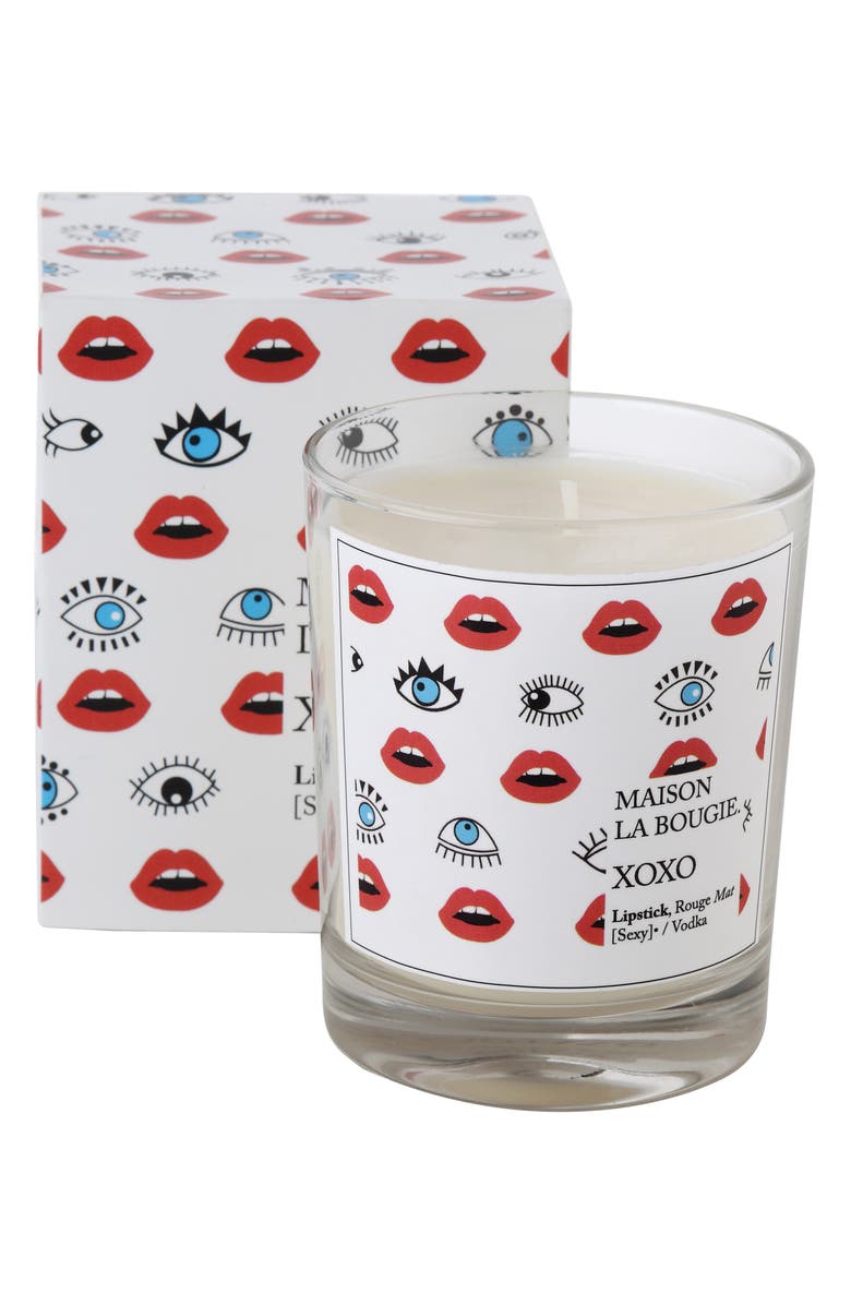 Maison La Bougie XOXO Candle, Main, color,