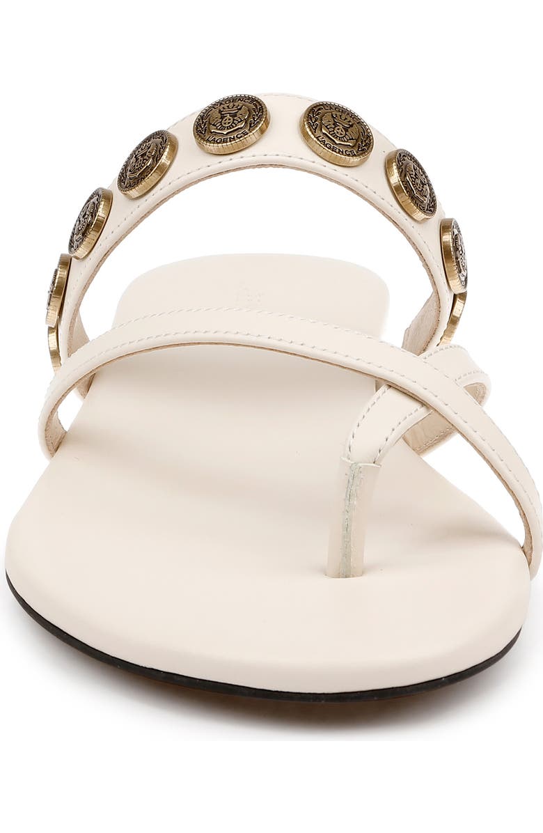 L'AGENCE Hanna Strappy Sandal, Alternate, color, Ecru
