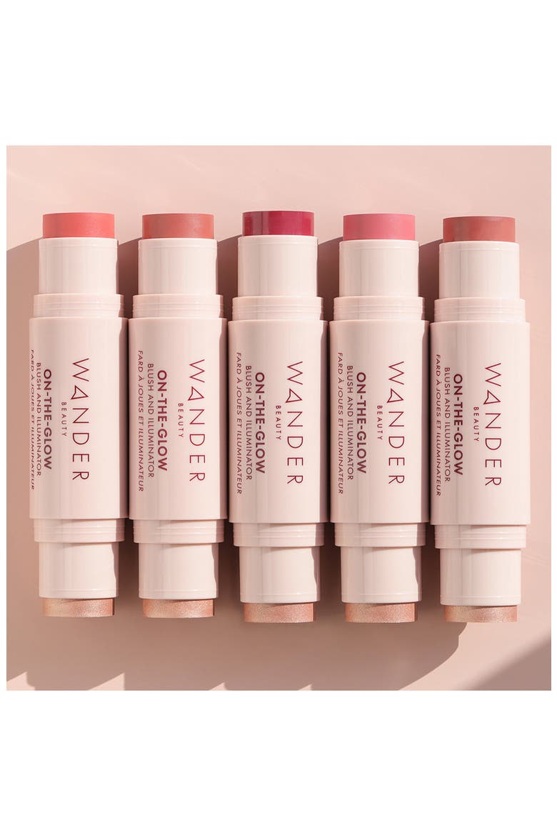 On-the-Glow Blush & Illuminator, Alternate, color, STRAWBERRY FIELDS