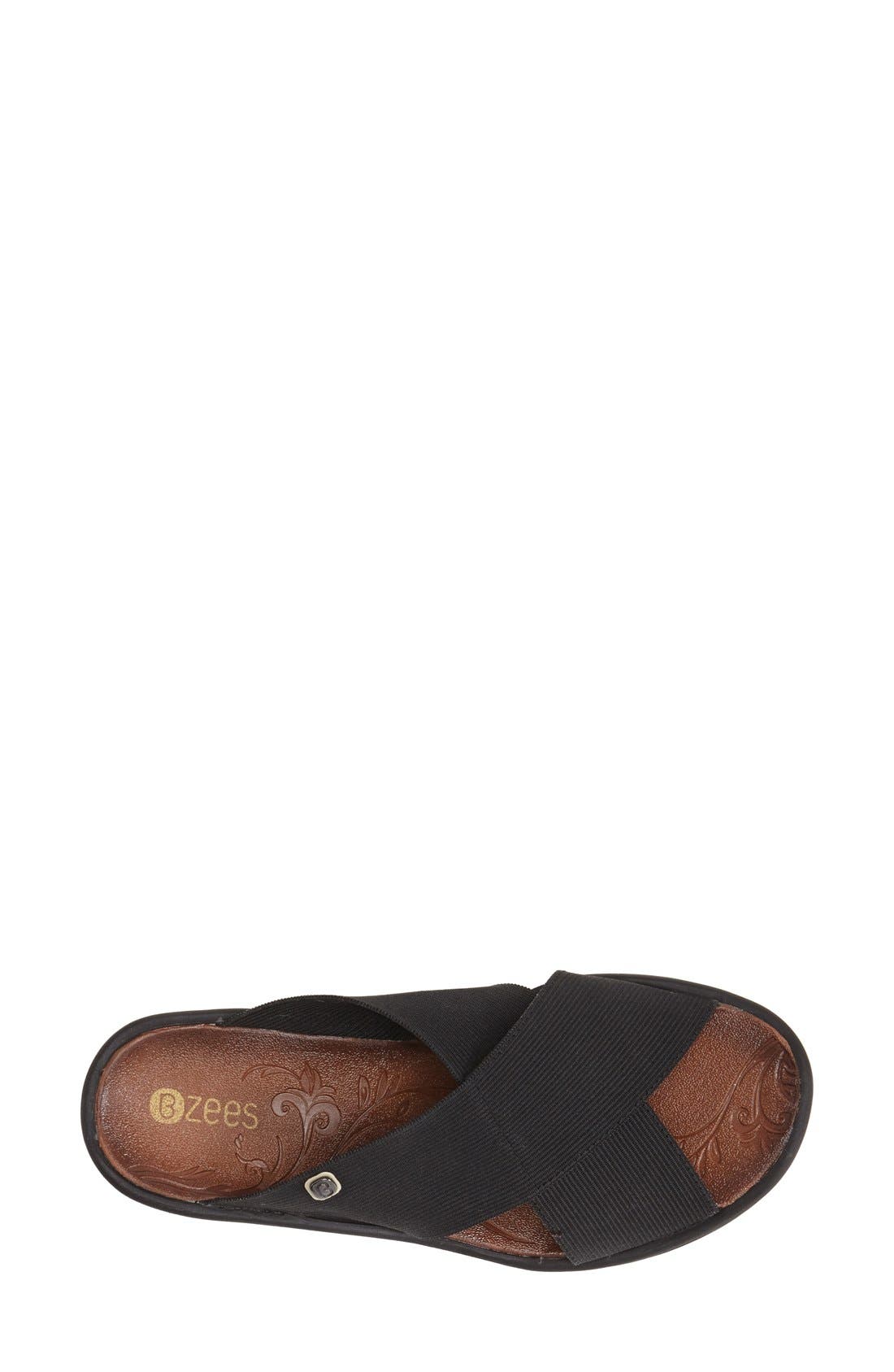 BZees Desire Slide Sandal, Alternate, color, 