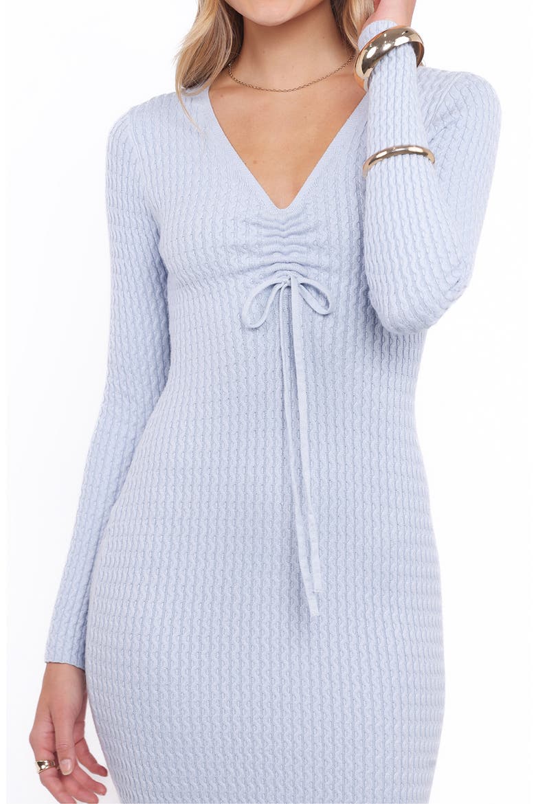 Irene Long Sleeve Maxi Dress, Alternate, color, PALE BLUE