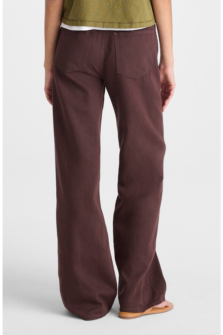The Ultimate Airy Denim Wide Leg Jeans, Alternate, color, BURNT COCOA