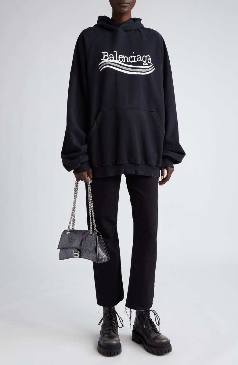 Balenciaga Slim Fit Nonstretch Jeans, Alternate, color, 