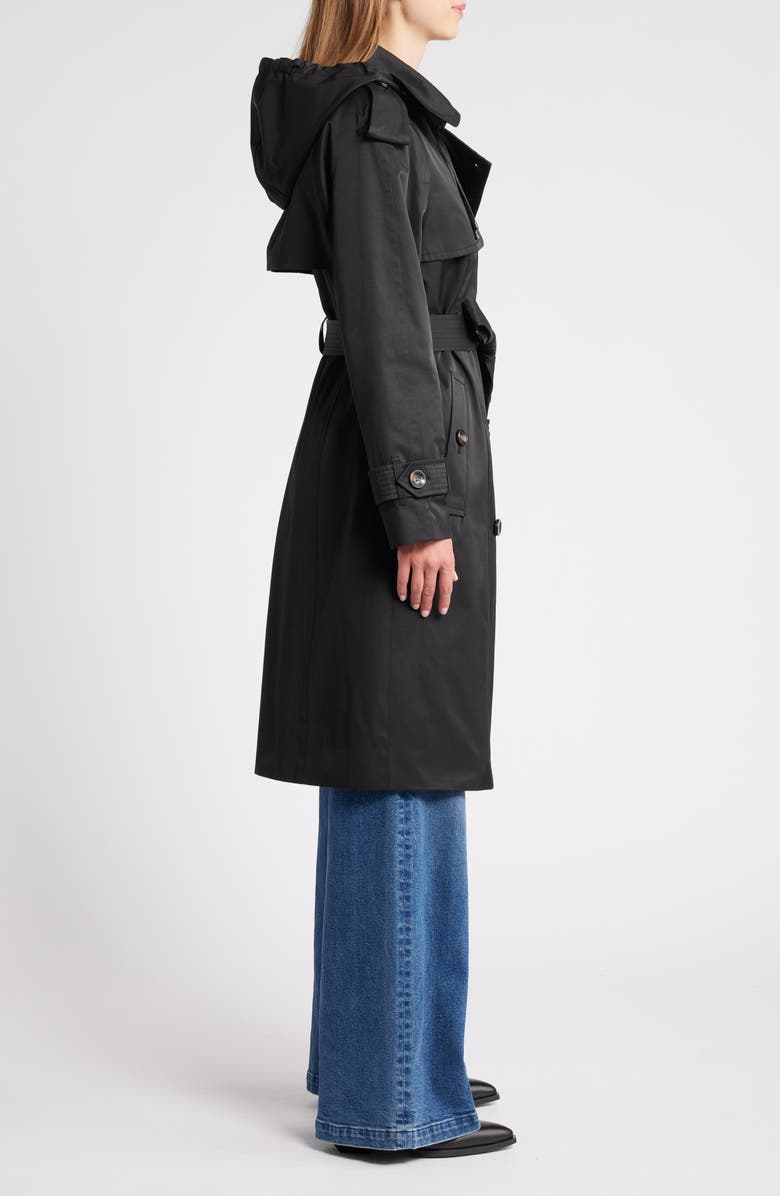 London Fog Water Resistant Belted Trench Coat, Alternate, color, 