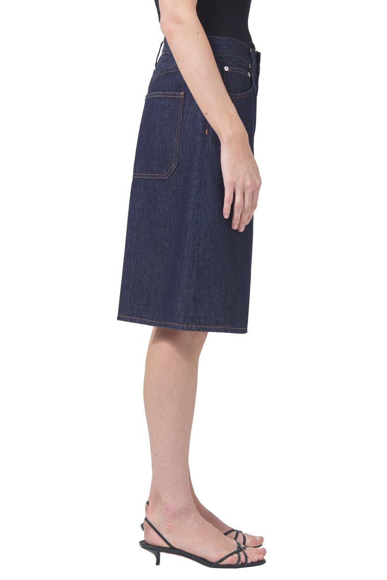 Nolan Denim Bermuda Shorts, Alternate, color, PURE RINSE IND