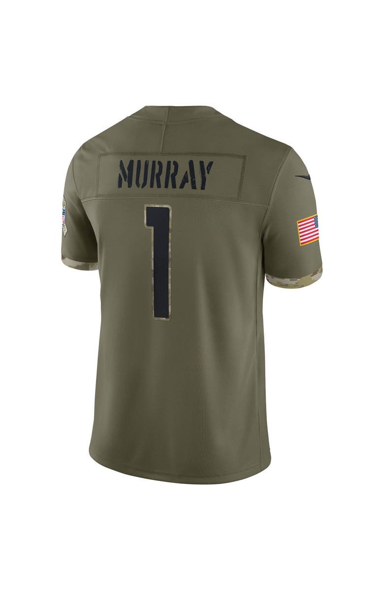Nike Men's Nike Kyler Murray Olive Arizona Cardinals 2022 Salute To Service Limited Jersey, Alternate, color,