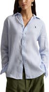 Polo Ralph Lauren Classic Fit Linen Button-Up Shirt