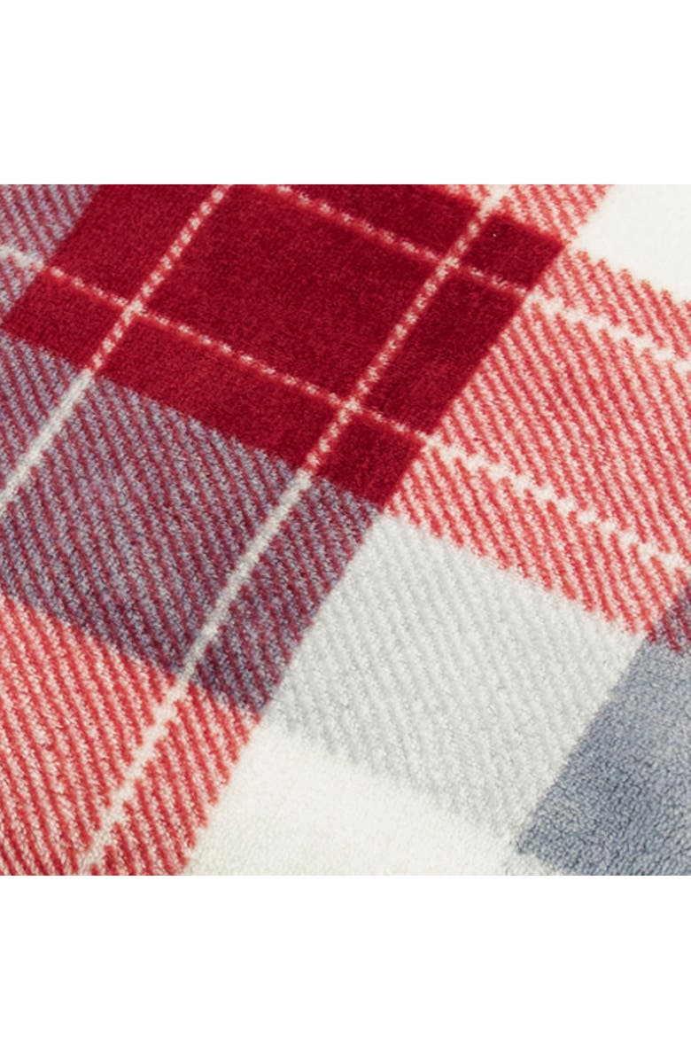 Nautica Bluff Plaid Print Ultra Soft Throw Blanket, Alternate, color,