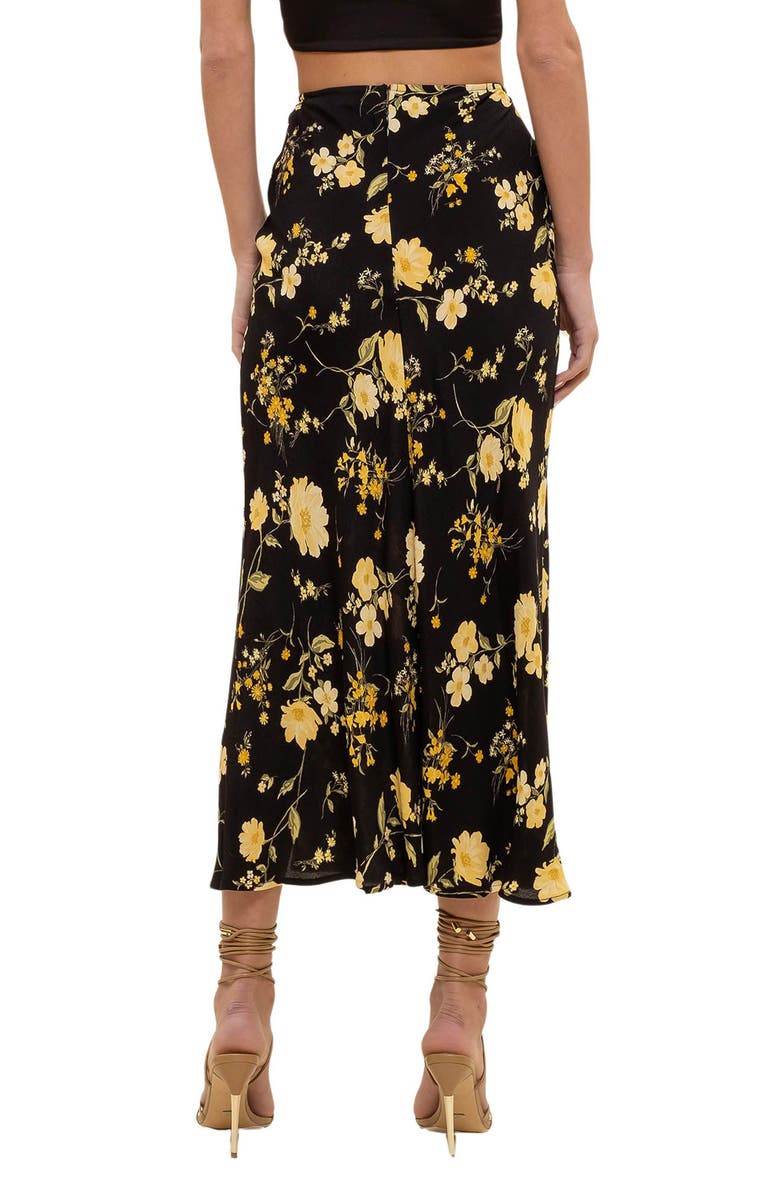 Blu Pepper Floral Maxi Skirt, Alternate, color,