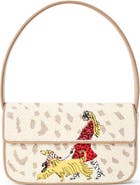 STAUD Tommy Beaded Shoulder Bag