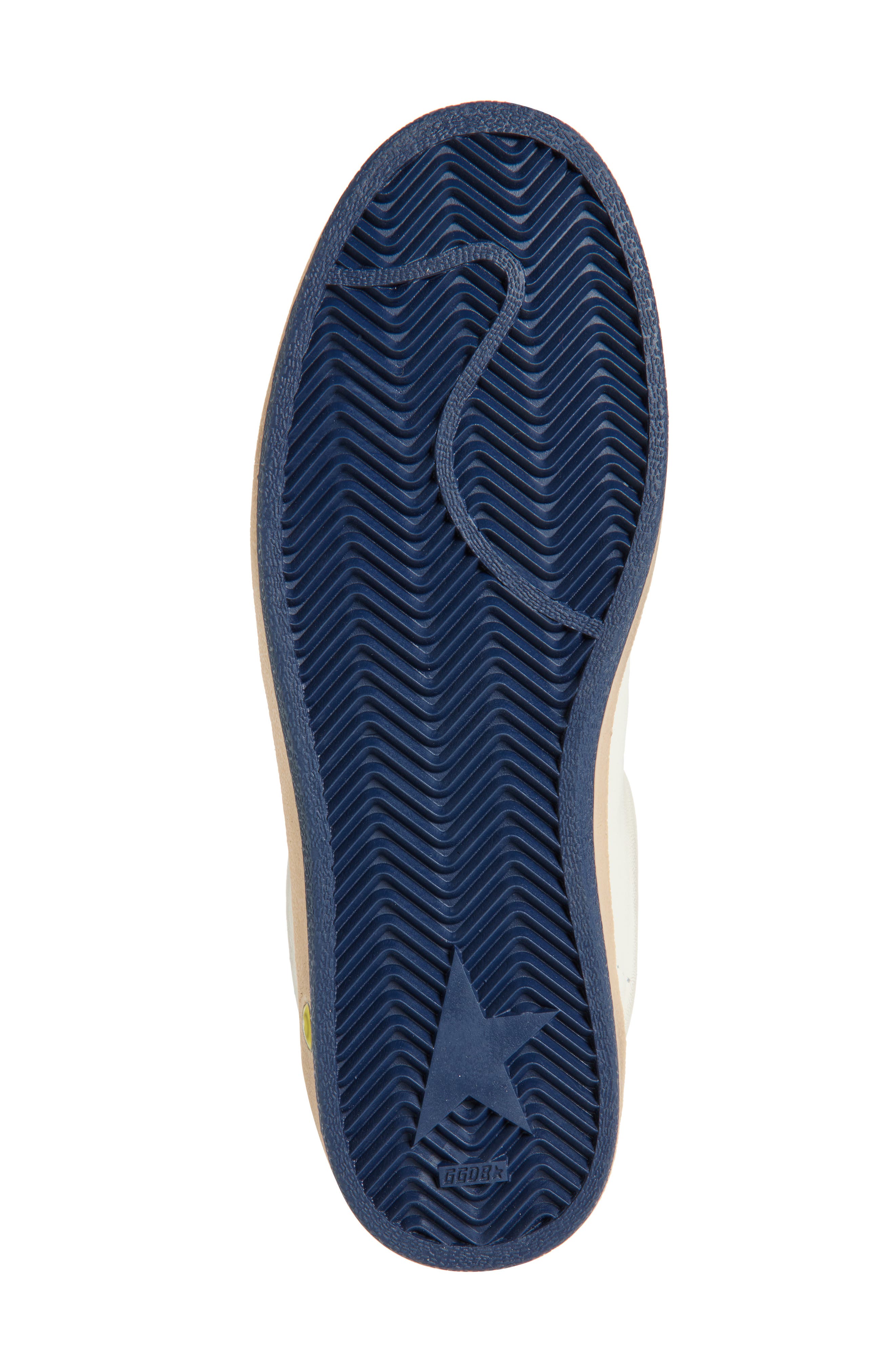 Golden Goose Kids' Ball Star Sneaker, Alternate, color, White/ Blue