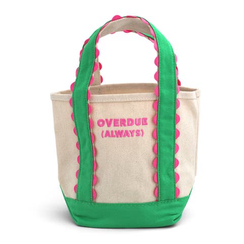 Book Theme Mini Boat Totes
