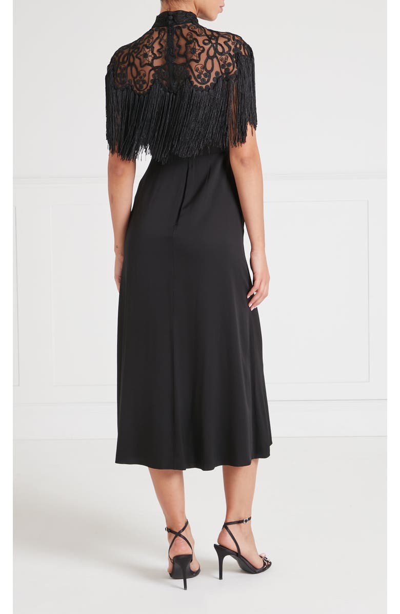 Temperley London Cordelle Dress, Alternate, color, Black