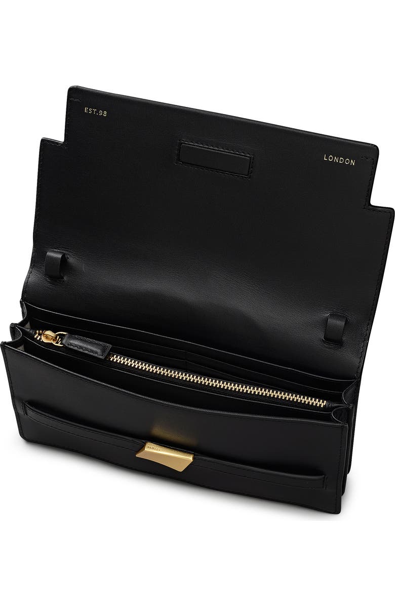 Radley The Christina Mini Flapover Shoulder Bag, Alternate, color, Black