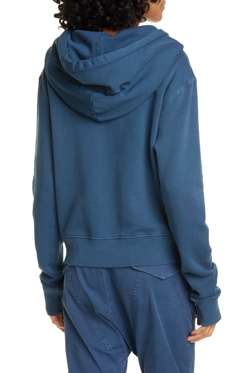 Nili Lotan Callie Zip-Up Hoodie, Alternate, color,
