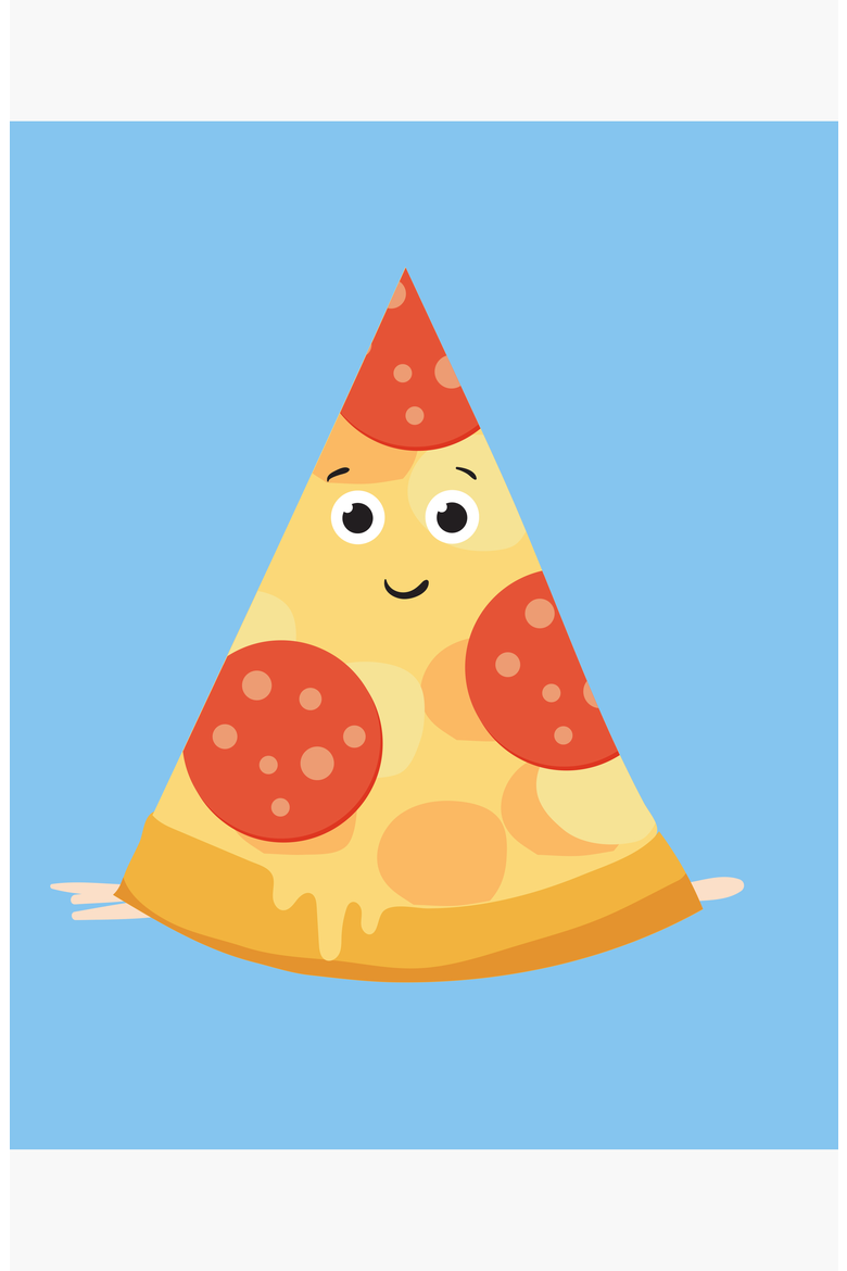 Piece of Pizza Paint by Numbers Kit, Alternate, color, Piece Of Pizza