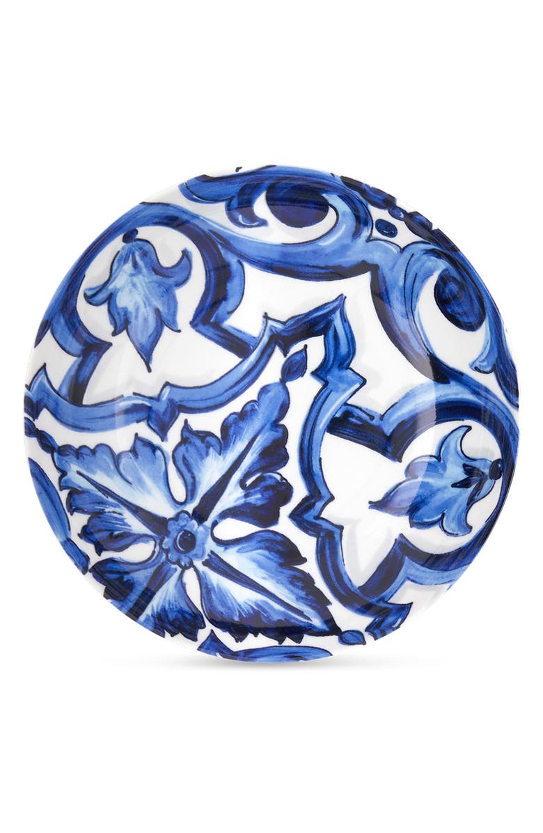 Dolce&Gabbana Blu Mediterraneo Stella Porcelain Set of 2 Soup Bowls, Alternate, color, Light Blue