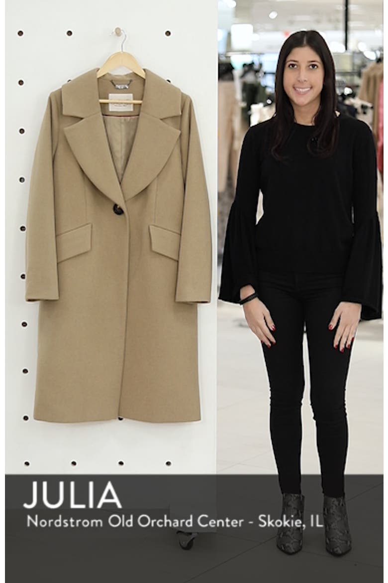Wool Blend Coat video