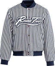 Round Two Varsity Reversible Quilted Baseball Jacket