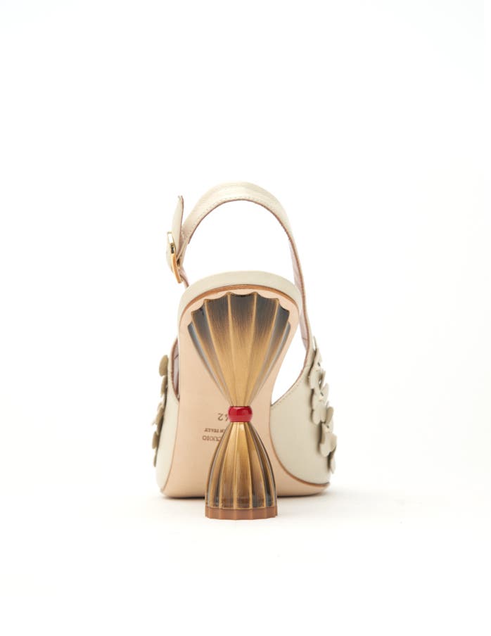 INOLA OJÉN Flore Slingback, Alternate, color, Ivory