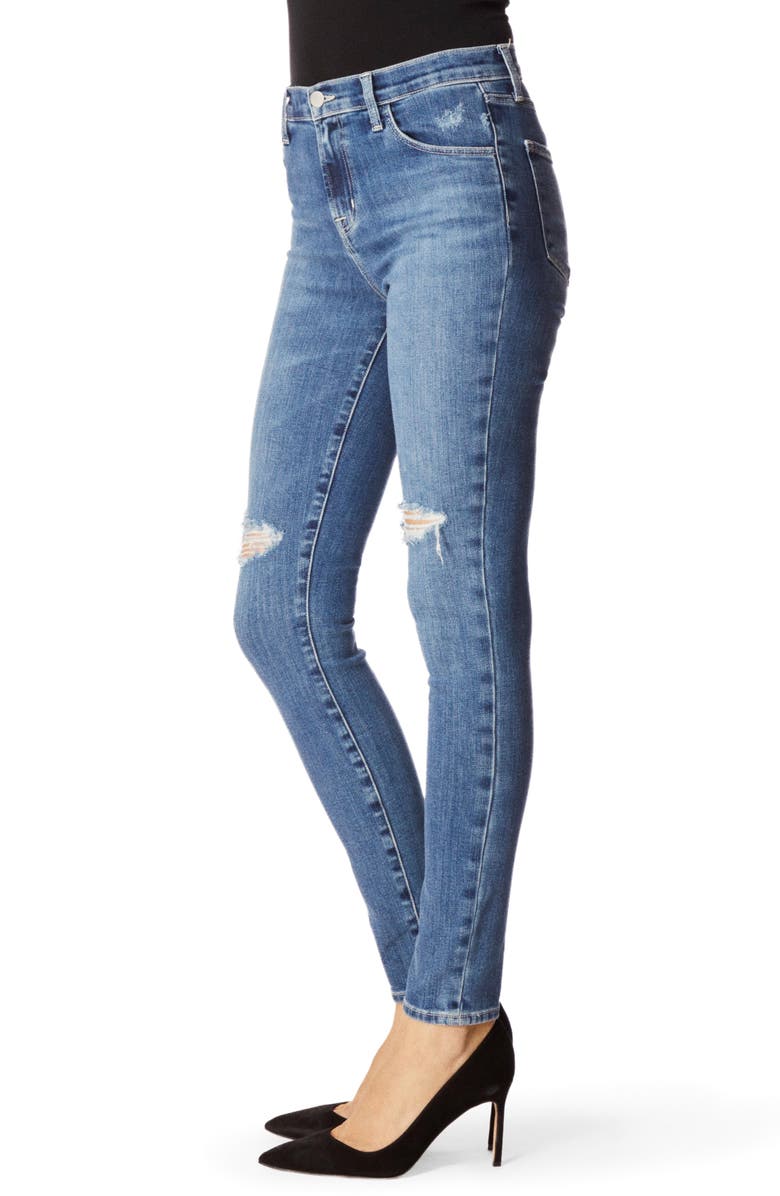 J Brand Maria High Waist Skinny Jeans, Alternate, color, 