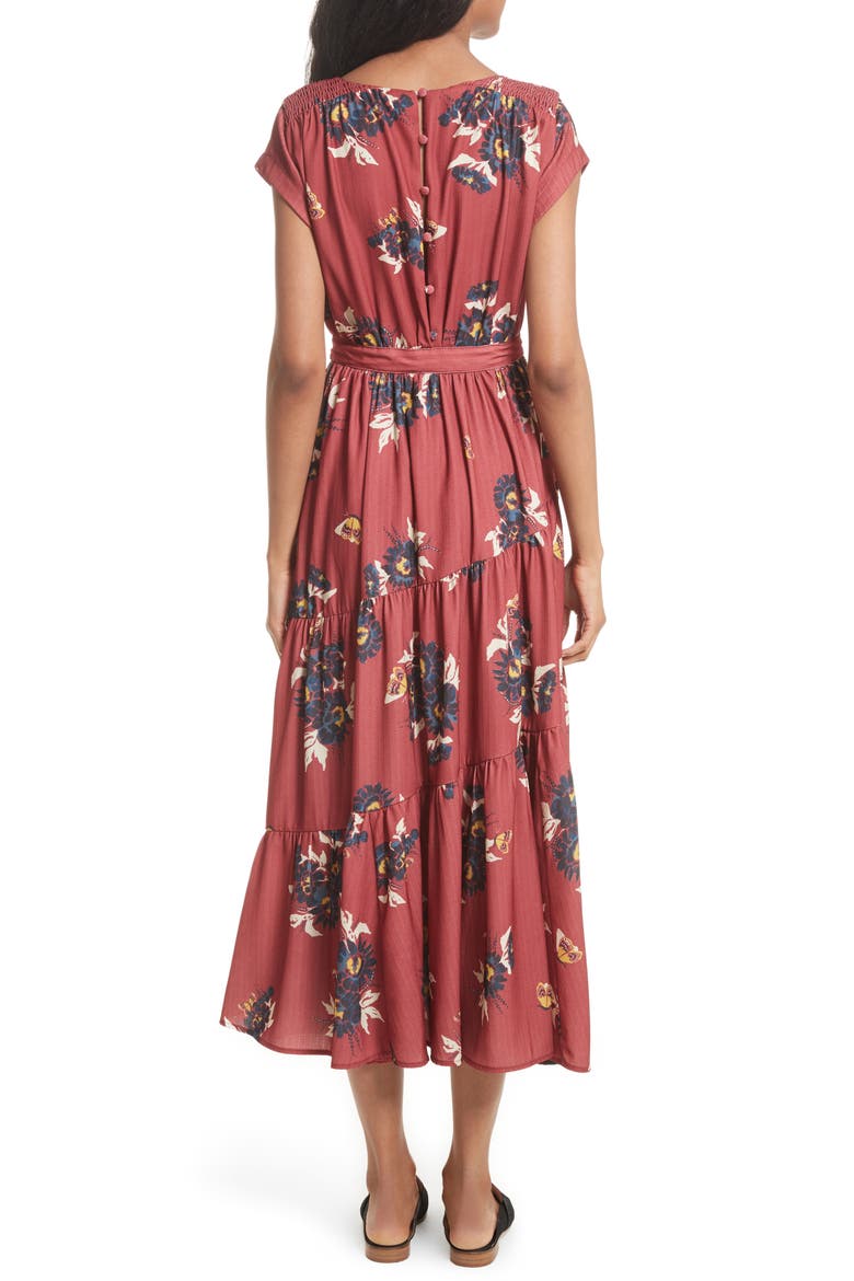 All I Got Maxi Dress, Alternate, color, RED COMBO