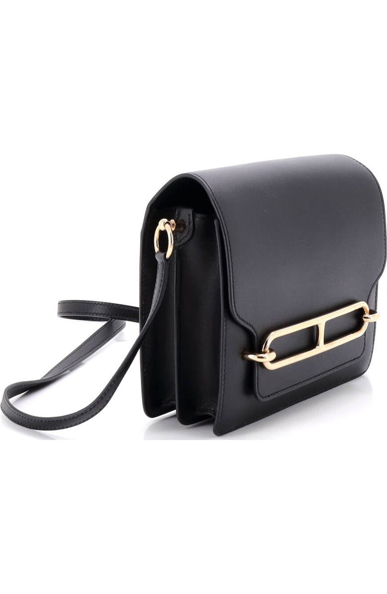 Pre-Owned Hermes Roulis Bag Swift 18, Alternate, color, Noir