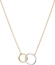 Argento Vivo Sterling Silver Circle Link Necklace