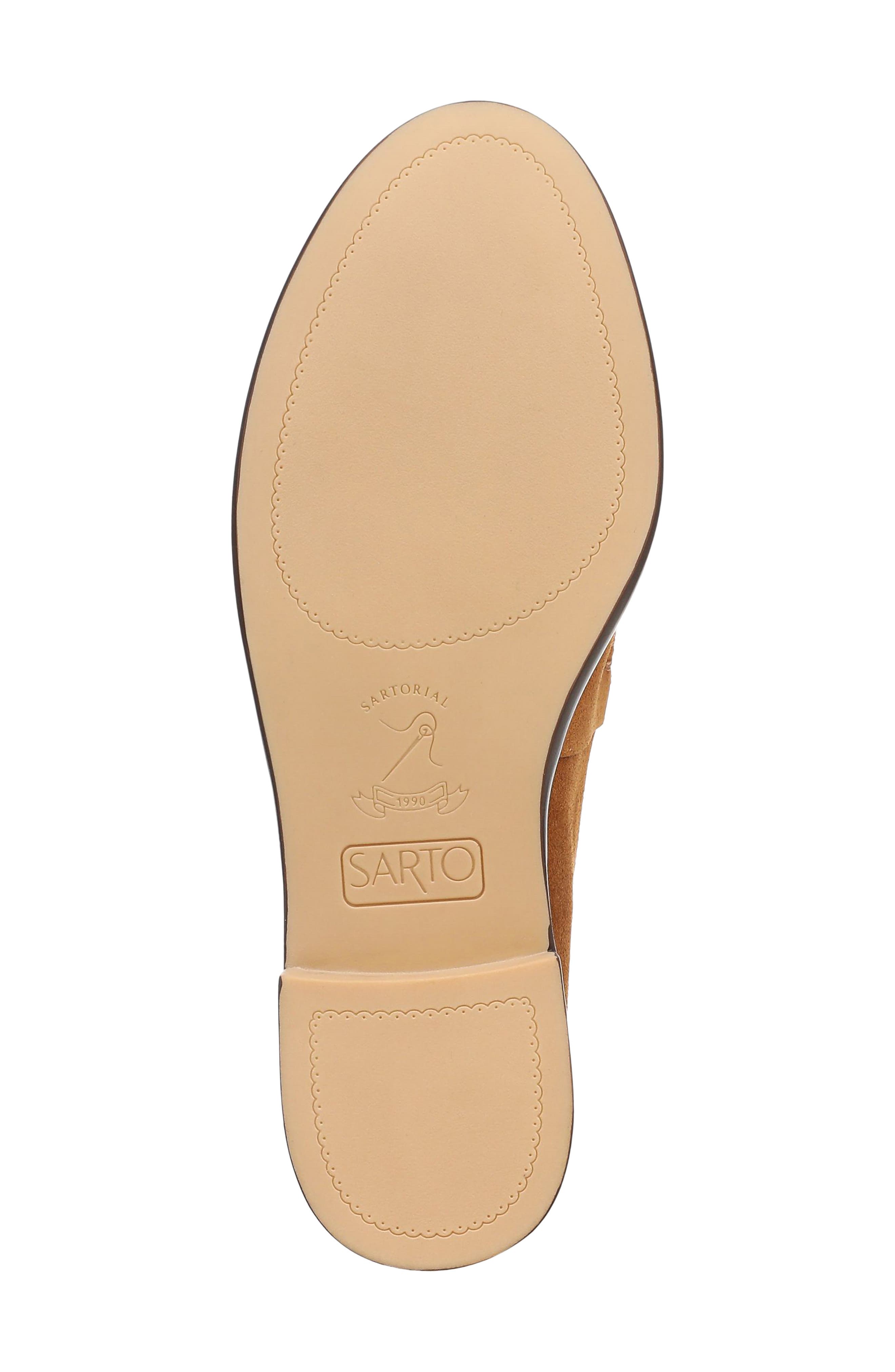Franco Sarto Cove Loafer, Alternate, color, Brown Suede