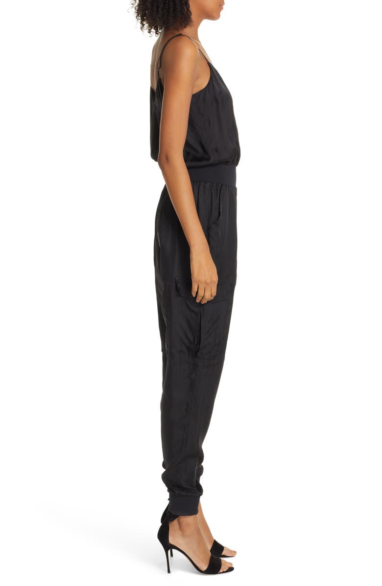 Cinq à Sept Amia Twill Jumpsuit, Alternate, color, 