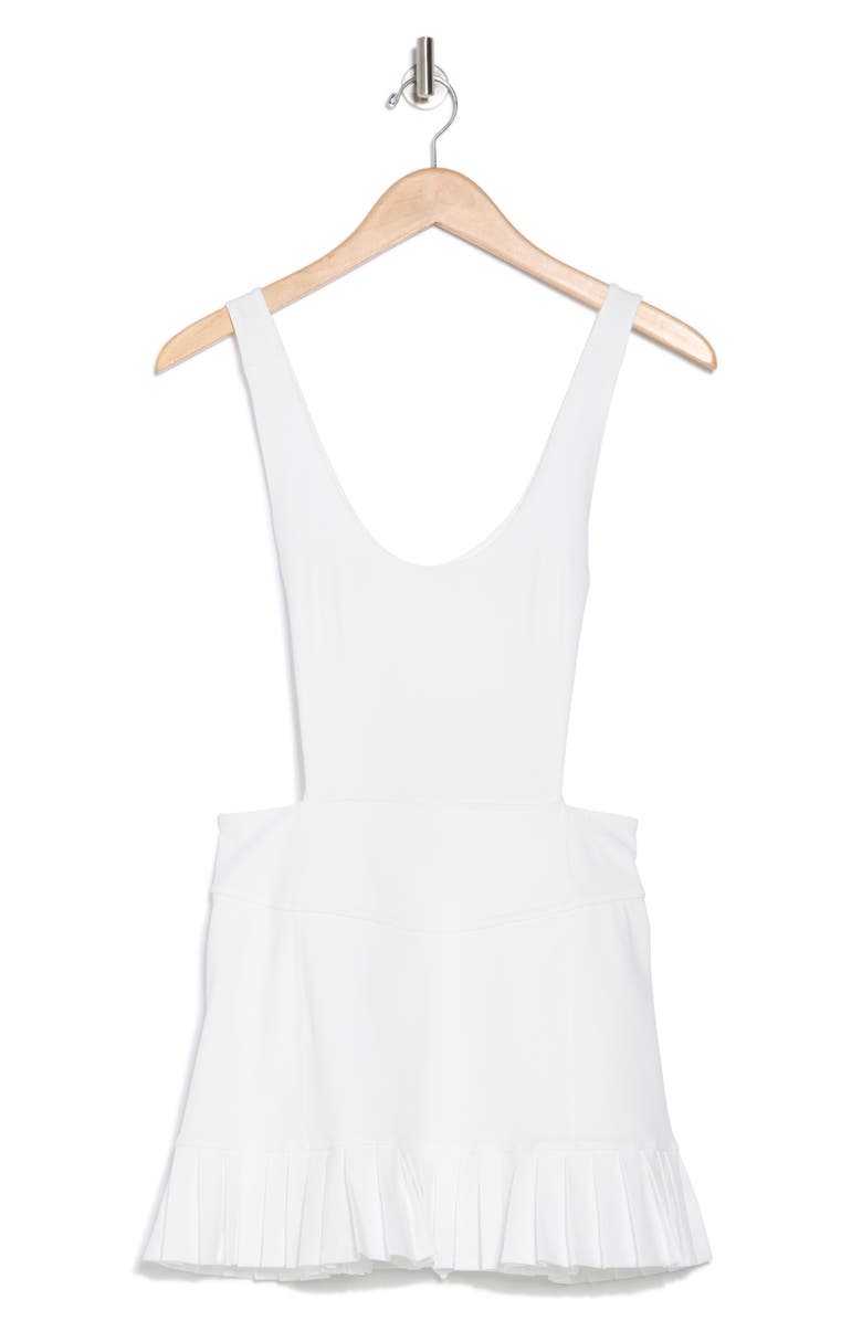 Free People Back It Up Skortsie Dress, Alternate, color, White