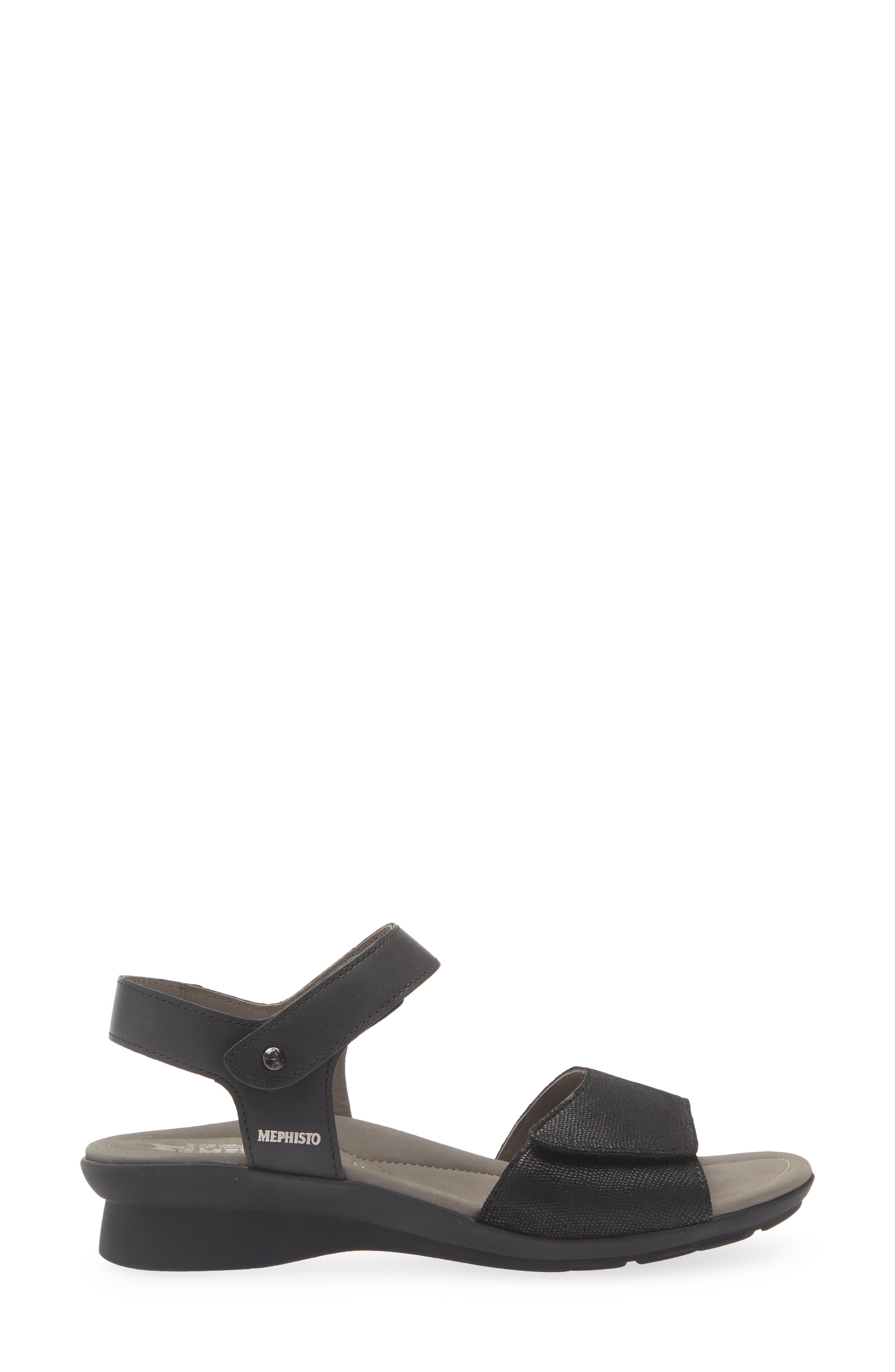 Mephisto Pattie Sandal, Alternate, color, Black