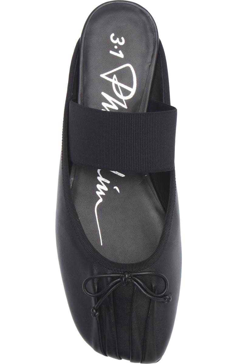 3.1 Phillip Lim Ballerina Mule, Alternate, color, Black
