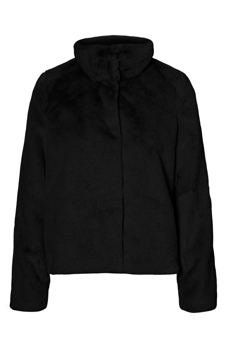 VERO MODA Thea Faux Fur Jacket, Alternate, color,