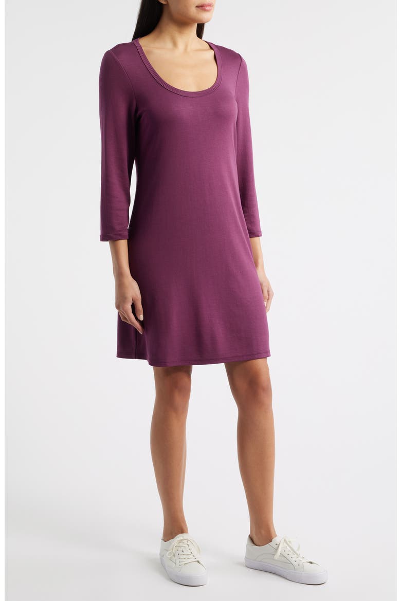 Darcy Minidress, Alternate, color, GRAPE WINE