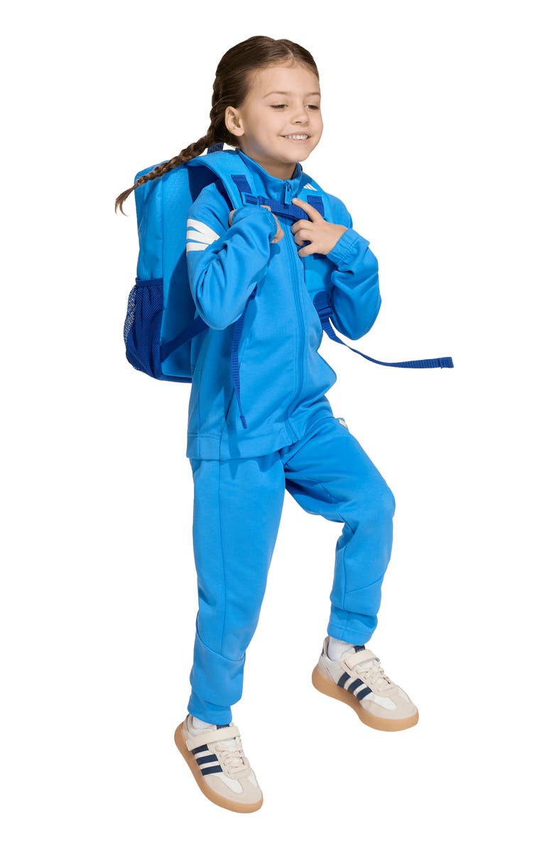 adidas Originals x Kids' Marvel Avengers Track Jacket & Pants Set, Alternate, color, Ray Blue/ Off White