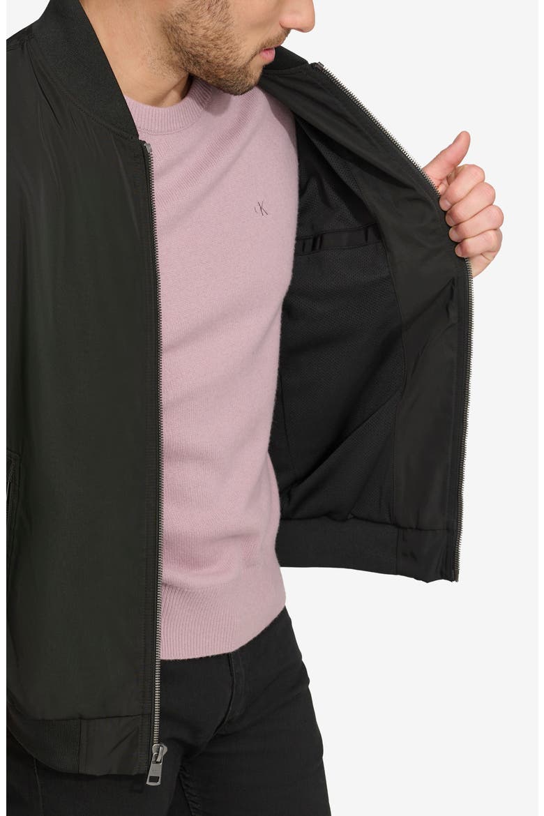 Bomber Flight Jacket, Alternate, color, BLACK