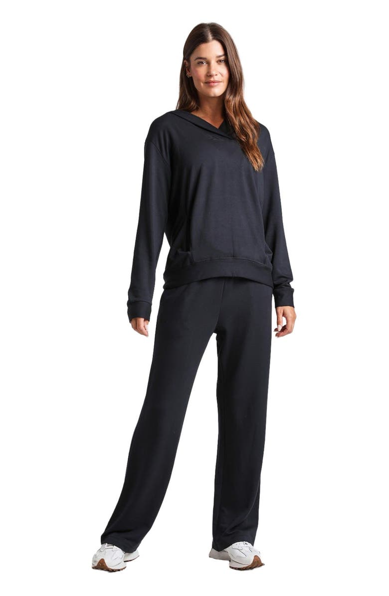 Losano Malibu Hoodie, Main, color, Black