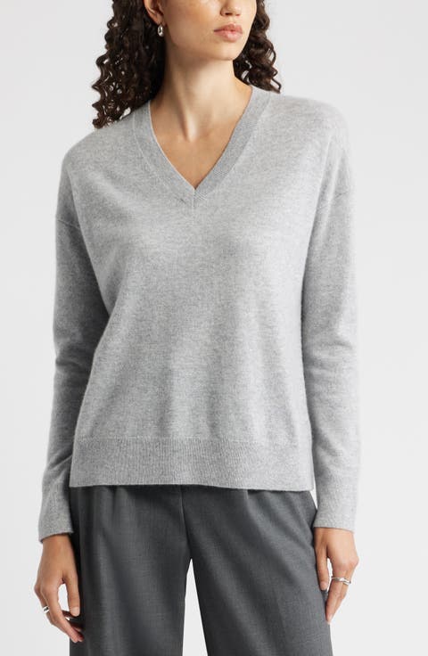 V-Neck Cashmere Sweater