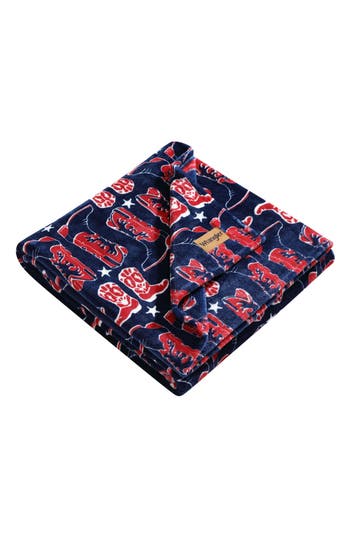 Wrangler Knockin' Boots Ultrasoft Plush Throw In Multi