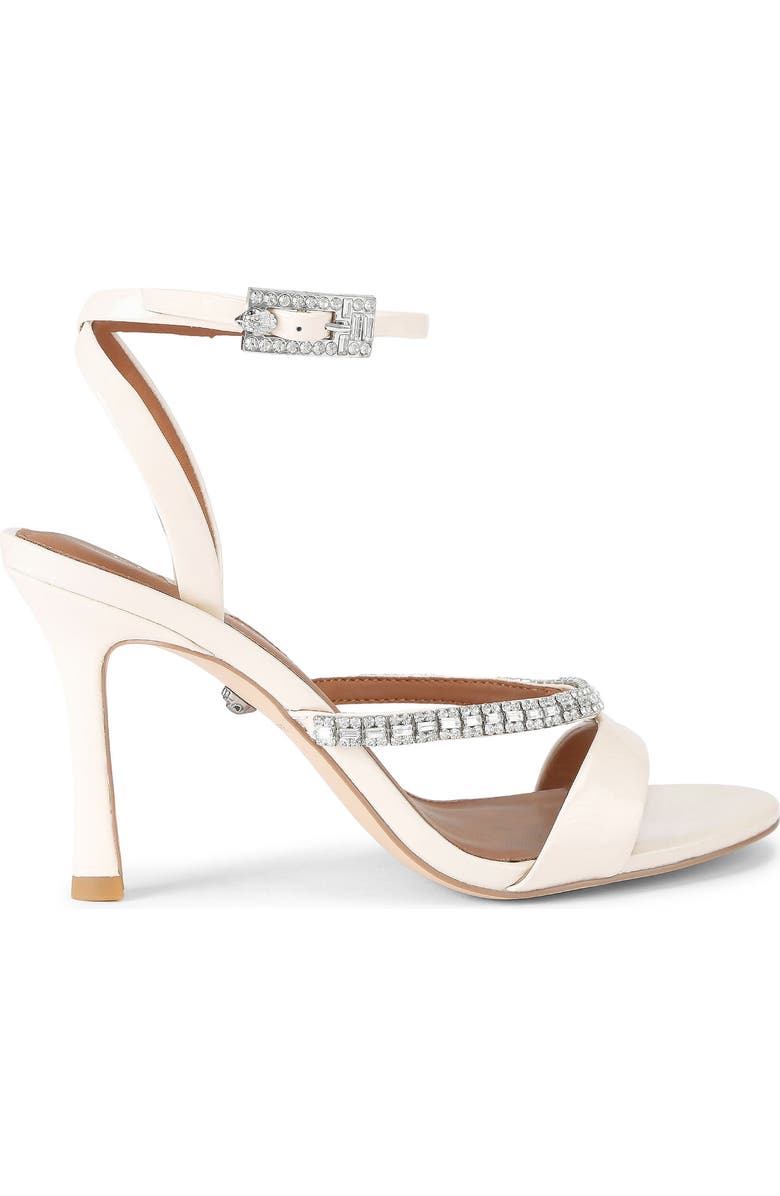 Kurt Geiger London Crystal Ankle Strap Sandal, Main, color, Natural