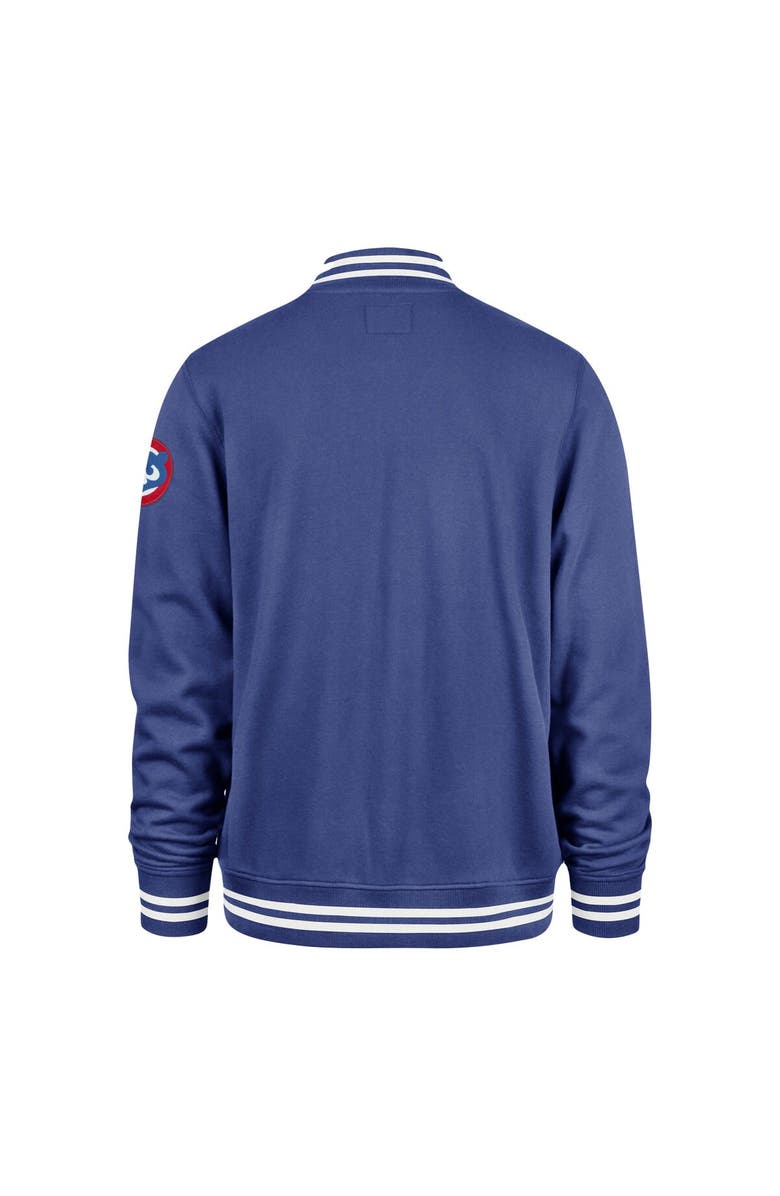 '47 Men's '47 Royal Chicago Cubs Wax Pack Pro Camden Full-Zip Track Jacket, Alternate, color, Royal