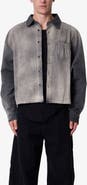 mnml Spray Denim Button-Up Shirt
