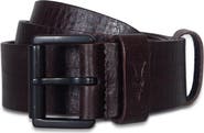 AllSaints Distressed Milled Leather Belt