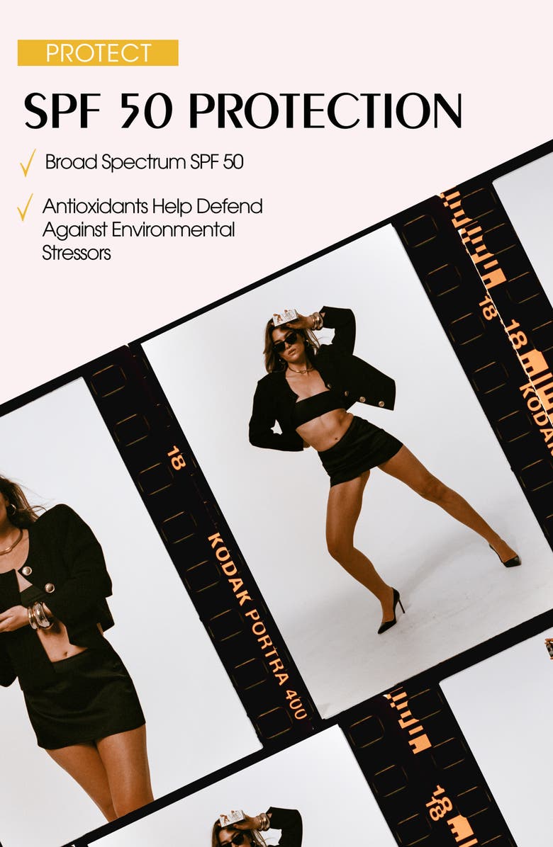 Vacation Studio Tone SPF 50 Bronzing Drops, Alternate, color, 