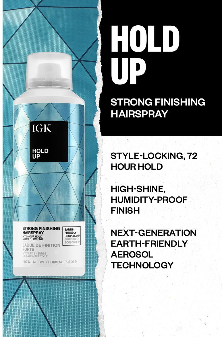 Hold Up Strong Hold Finishing Hairspray, Alternate, color, NO COLOR