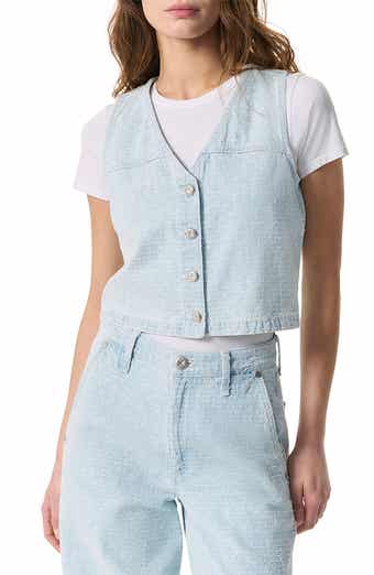 rag & bone Juliana Cotton Tweed Vest
