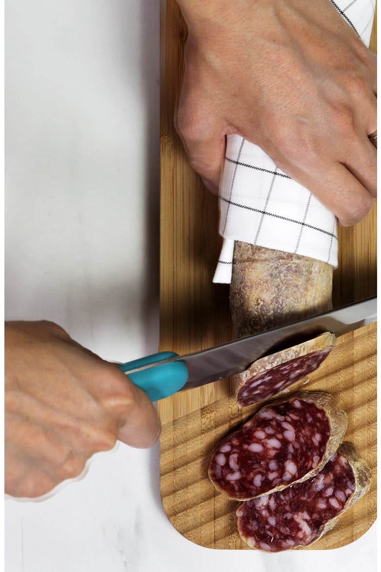 Integrated Salami Knife Set, Alternate, color, BLUE