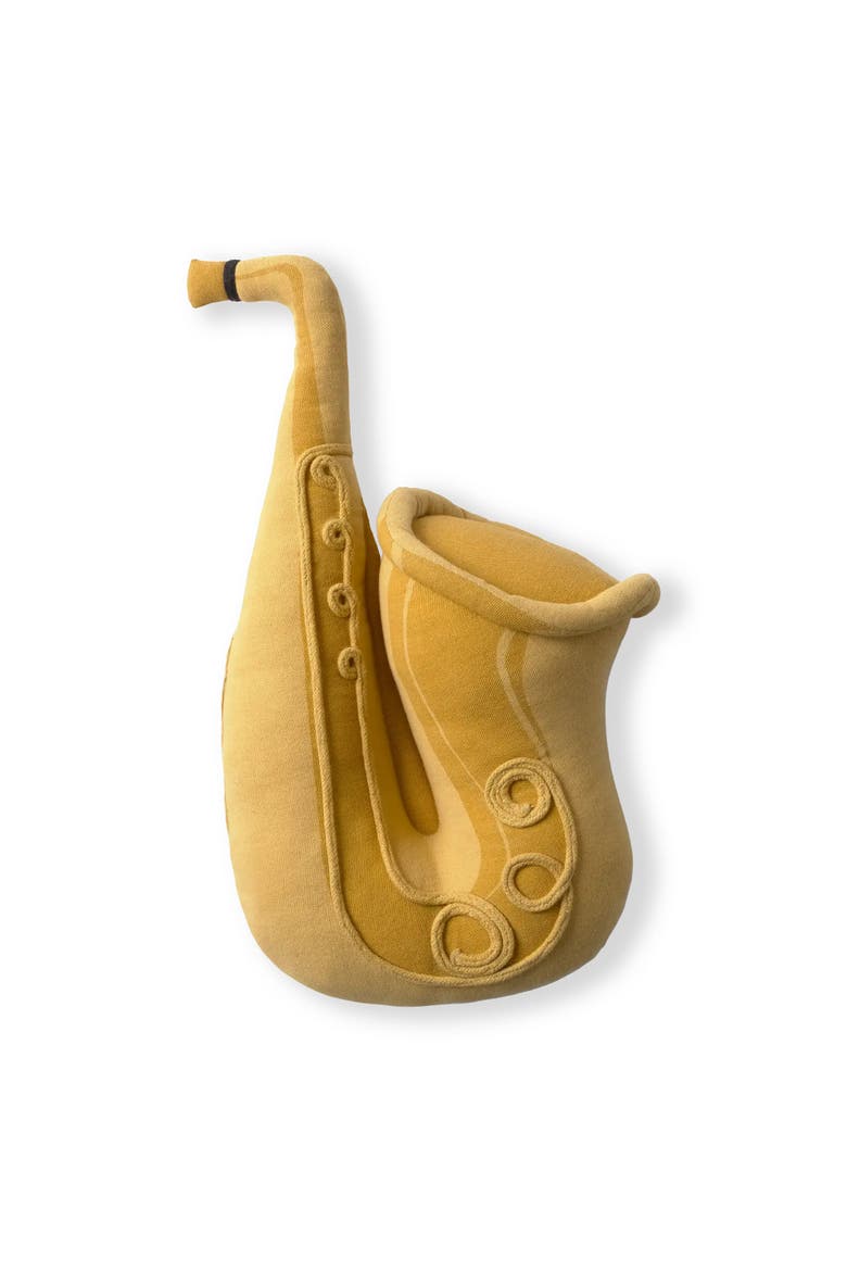Cushion Saxophone, Main, color, Dark honey, Black